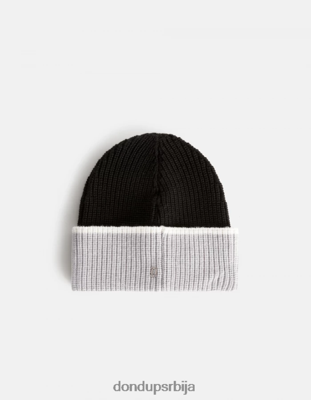 вунени шешир мушкарци 662008941 црна и сива DONDUP Прибор