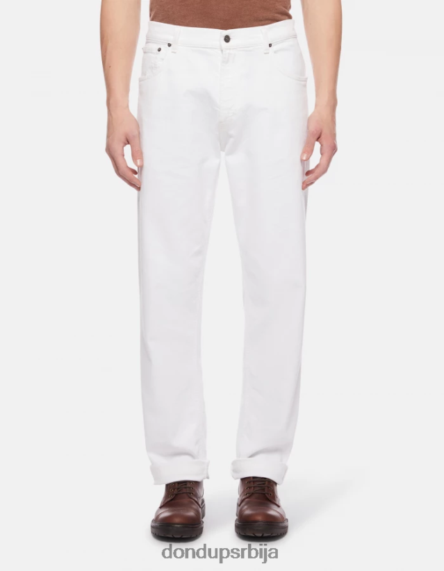 ервин лабаве фармерке од 34 инча од растезљивог тексаса мушкарци 662008585 бео DONDUP Одећа