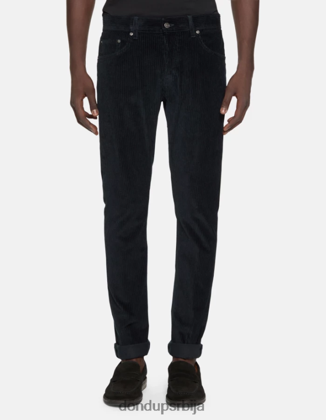 ицон сомотне панталоне нормалног кроја од 34 инча мушкарци 662008557 Морнарско плаво DONDUP Одећа ицон сомотне панталоне нормалног кроја од 34 инча мушкарци 662008557 Морнарско плаво DONDUP Одећа