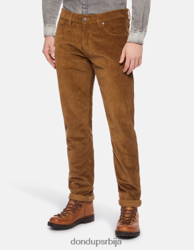 ицон сомотне панталоне нормалног кроја од 34 инча мушкарци 662008558 цимет DONDUP Одећа ицон сомотне панталоне нормалног кроја од 34 инча мушкарци 662008558 цимет DONDUP Одећа