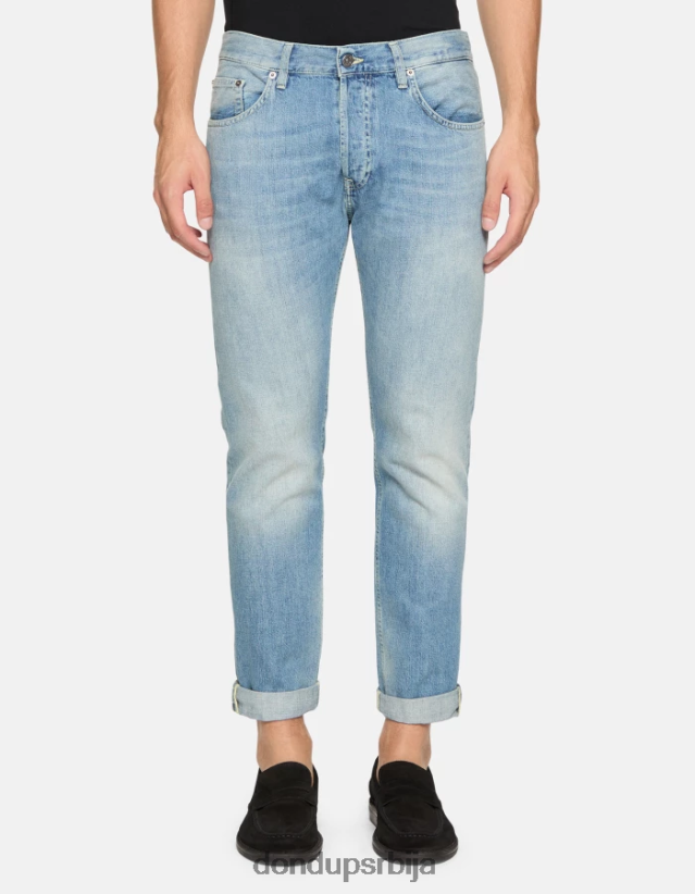 ицон чврсте фармерке уобичајеног кроја мушкарци 662008562 Плави DONDUP Одећа