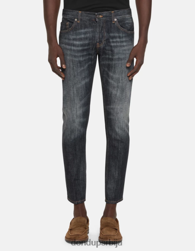 миус чврсте фармерке танког кроја мушкарци 662008597 Плави DONDUP Одећа