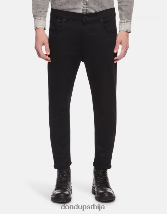 алек супер скинни фармерке од растезљивог тексаса мушкарци 662008587 црн DONDUP Одећа алек супер скинни фармерке од растезљивог тексаса мушкарци 662008587 црн DONDUP Одећа