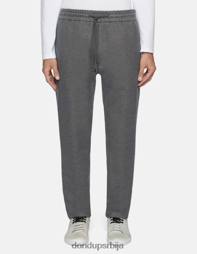 иури фланел џогери мушкарци 662008701 сива DONDUP Одећа