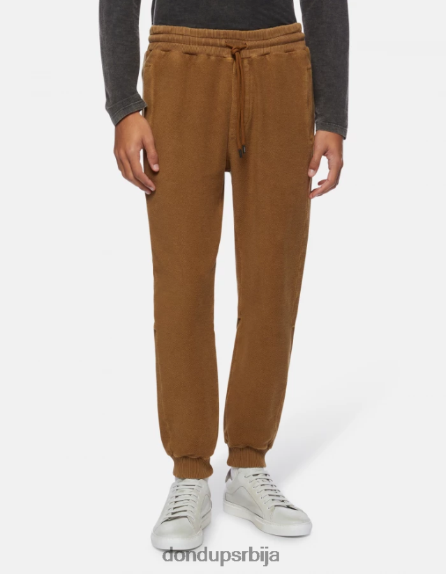 џогере од флиса нормалног кроја мушкарци 662008708 ноце DONDUP Одећа џогере од флиса нормалног кроја мушкарци 662008708 ноце DONDUP Одећа