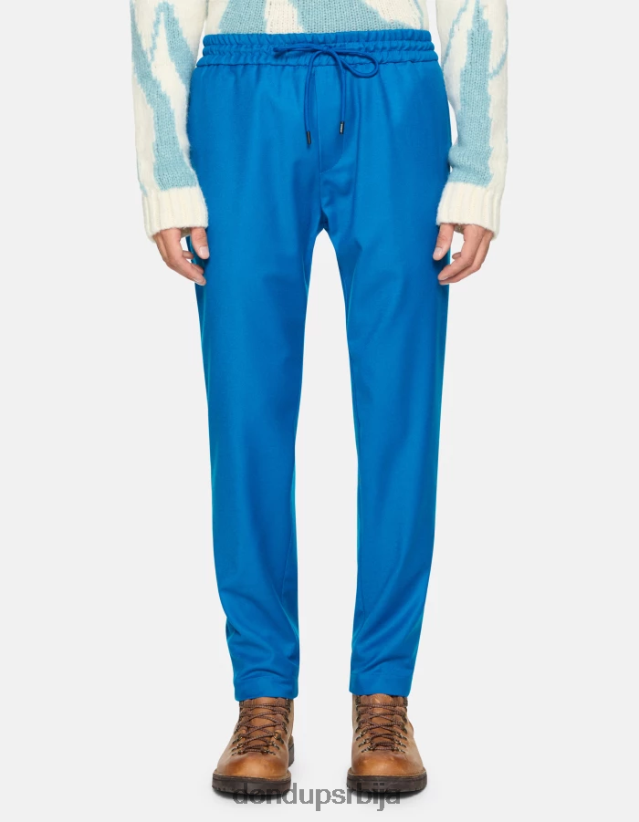 иури фланел џогери мушкарци 662008729 тиркизно DONDUP Одећа