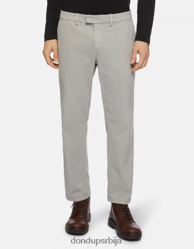 пабло обичне памучне панталоне мушкарци 662008712 светло сива DONDUP Одећа пабло обичне памучне панталоне мушкарци 662008712 светло сива DONDUP Одећа