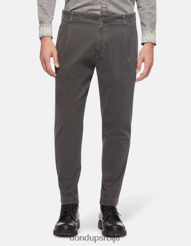 памучне панталоне бен шаргарепе мушкарци 662008680 фумо DONDUP Одећа